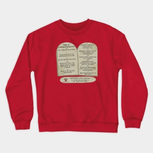 10 Commandments of AKT Combatives Jujitsu Crewneck Sweatshirt